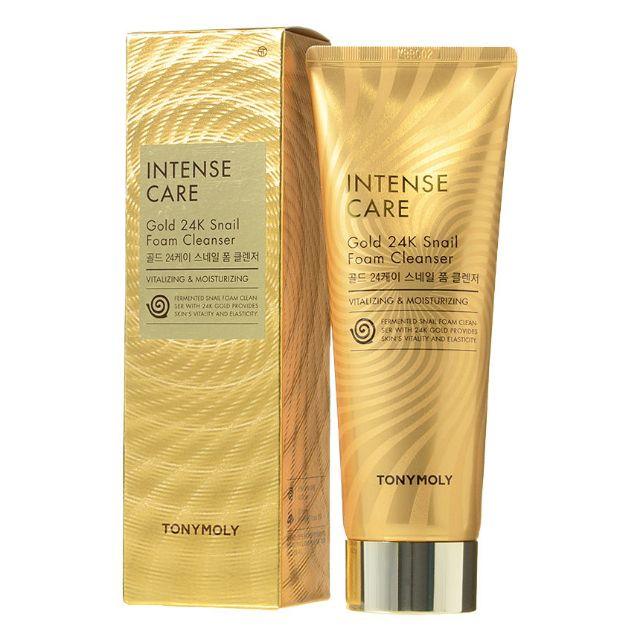 TONYMOLY Intense Care Gold 24k 蜗牛泡沫洁面乳 150ml