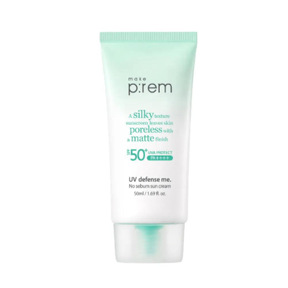 make p:rem UV Defense Me. 无皮脂防晒霜 SPF50+ PA++++ 50ml