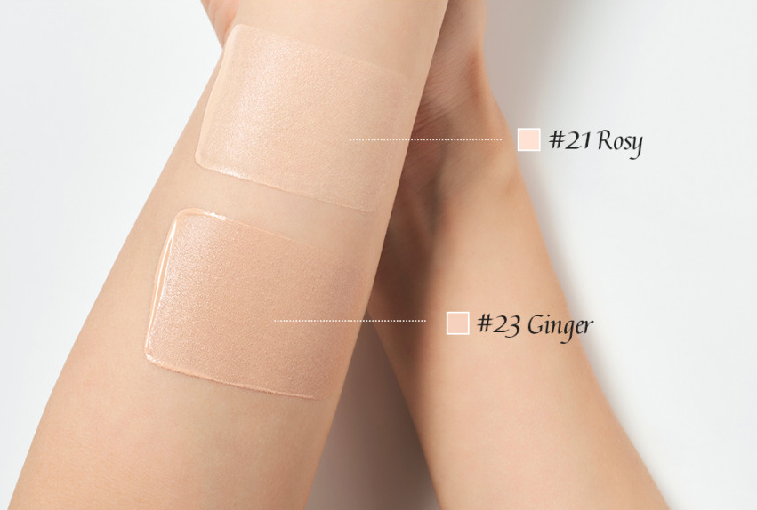 Luvum 保湿亮泽气垫粉 15g #23 姜黄色