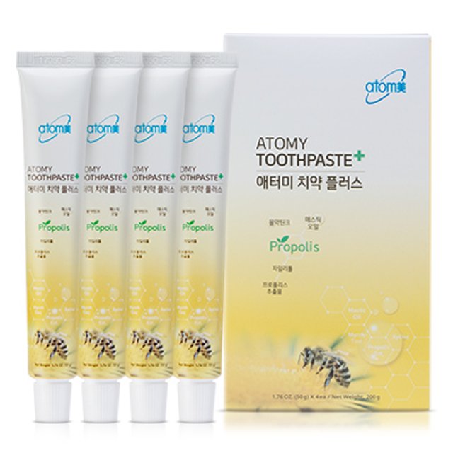Atomy Propolis Toothpaste Plus 50g * 4PCS