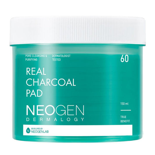 NEOGEN Dermalogy Real Charcoal Pad 60 Sheets