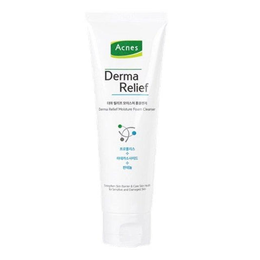 Acnes Derma Relief Moisture Foam Cleanser 200ml