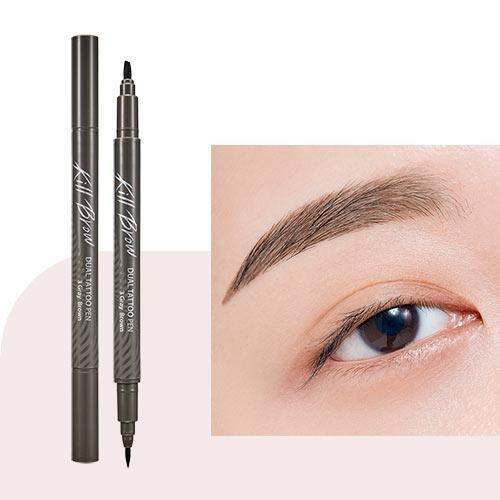 CLIO Kill Brow Dual Tattoo Pen & Remover Pen Set (3 Colors)