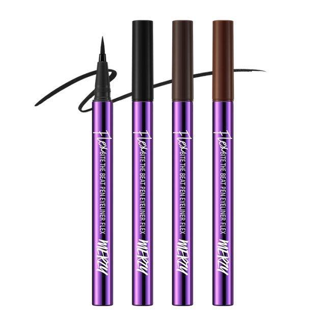 MERZY BITE THE BEAT PEN EYELINER FLEX 0.6g (3 Colors)