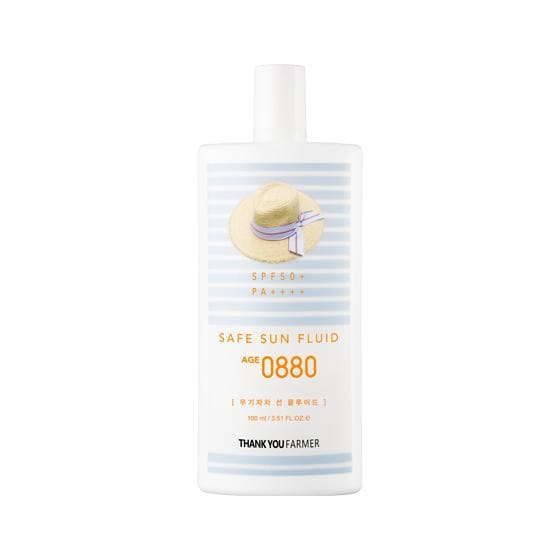 [THANK YOU FARMER] Safe Sun Fluid Age 0880 100ml