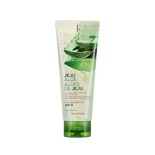 THE FACE SHOP 济州芦荟清新舒缓泡沫洁面乳 150ml