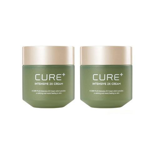 [KIM JEONG MOON Aloe] Cure Plus intensive 2X Cream 50g X 2ea