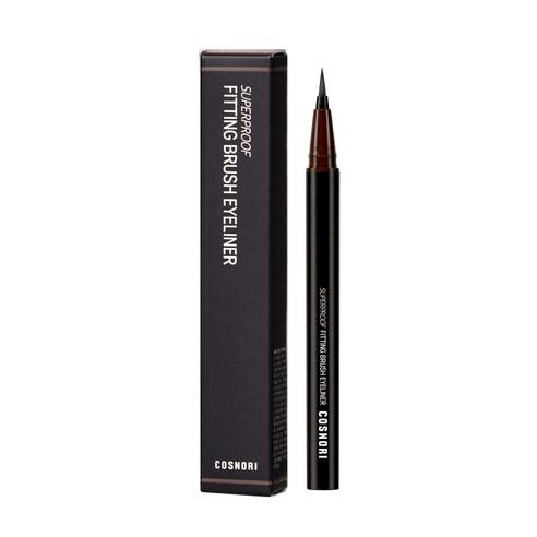 COSNORI Super Proof Fitting Brush Eyeliner 0.6g (3 Colors)