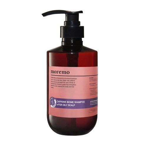 moremo CAFFEINE BIOME SHAMPOO FOR OILY SCALP 500ml