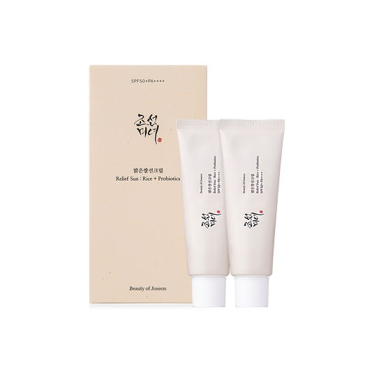 [Beauty of Joseon] Relief Sun: Rice + Probiotics (SPF50+ PA++++) Double Pack 50ml X 2ea