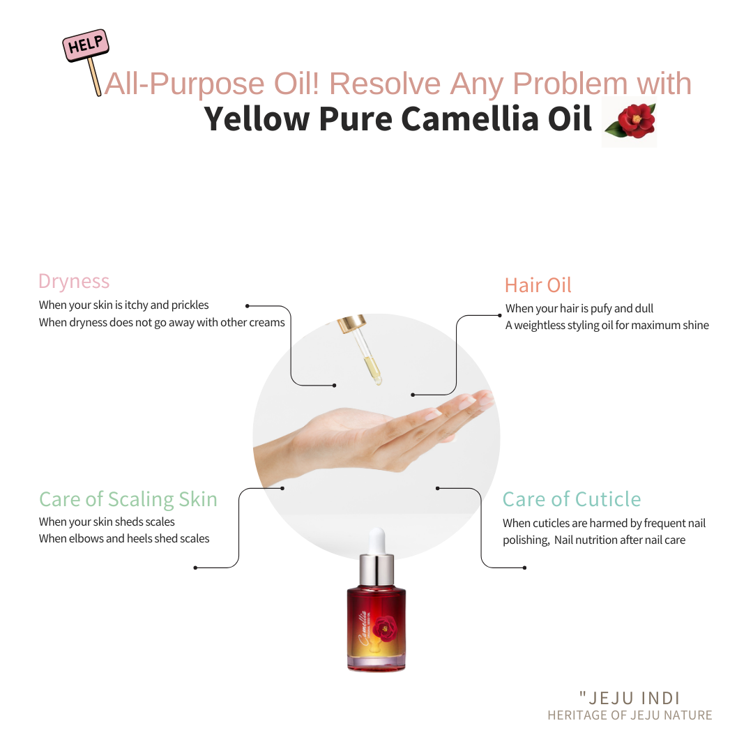 [JEJU INDI] Camellia Original Seed Oil 30ml