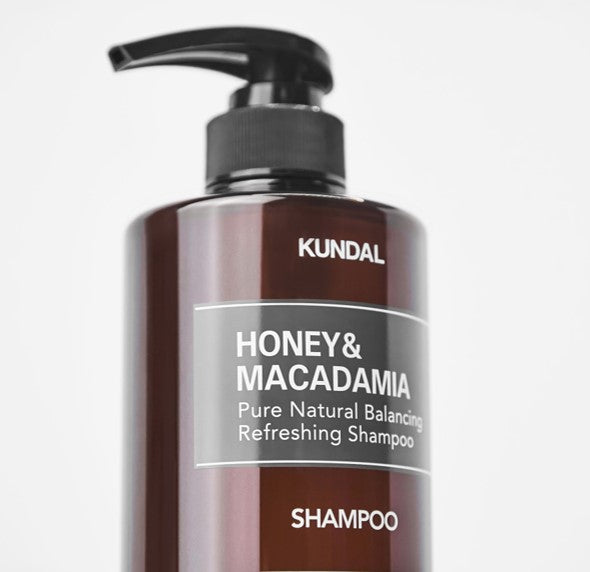 KUNDAL HONEY&MACADAMIA Pure Natural Balancing Refreshing Shampoo 500ml #BLANC