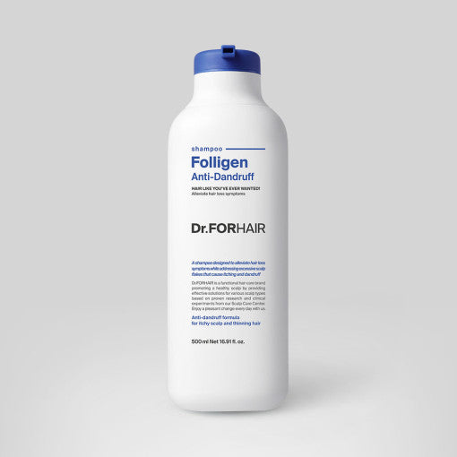 Dr.FORHAIR Folligen Anti-Dandruff Shampoo 500ml