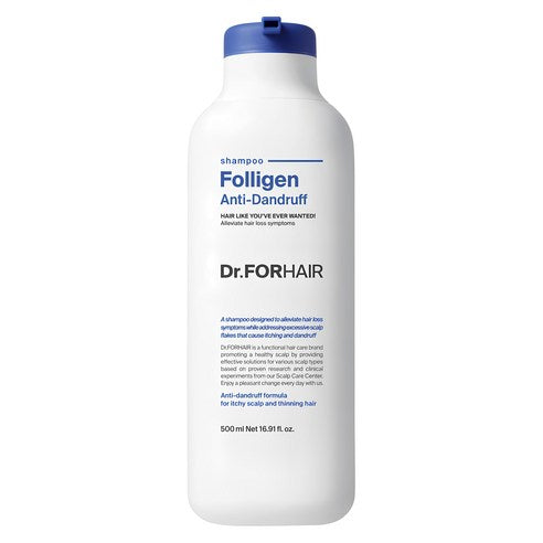 Dr.FORHAIR Folligen Anti-Dandruff Shampoo 500ml