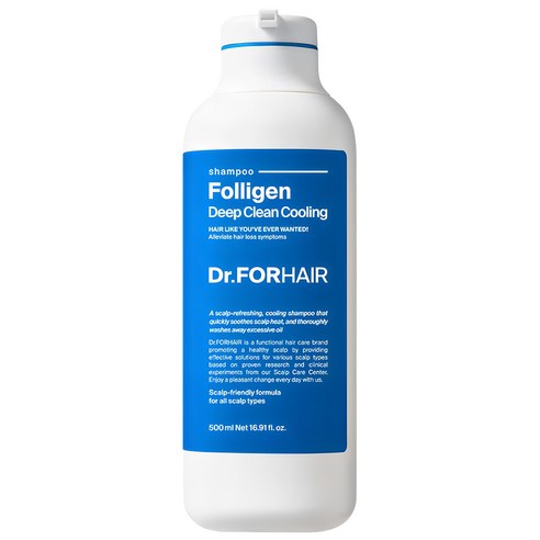 Dr.FORHAIR Folligen Deep Clean Cooling Shampoo 500ml