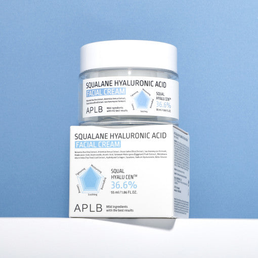 APLB Squalane Hyaluronic Acid Facial Cream 55ml