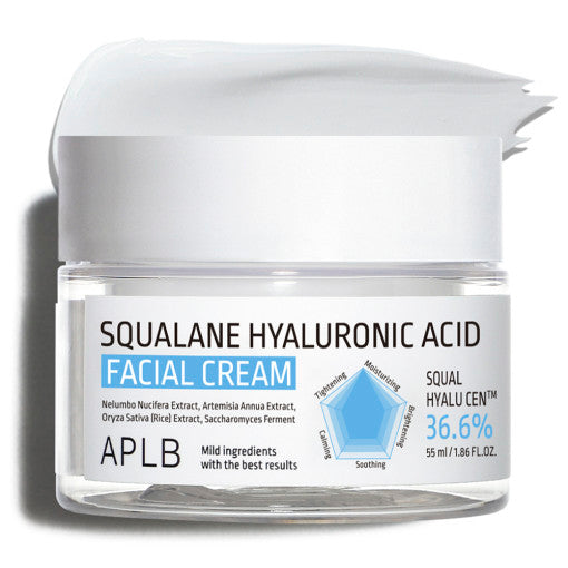 APLB Squalane Hyaluronic Acid Facial Cream 55ml