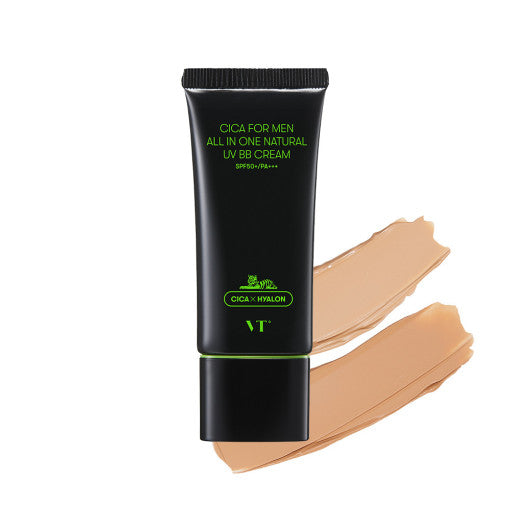 VT Cica For Men All In One Natural UV BB Cream - 2 Colors 30g SPF50+/PA+++