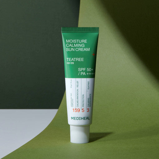 MEDIHEAL Moisture Calming Sun Cream Tea Tree 50ml (SPF 50+, PA++++)