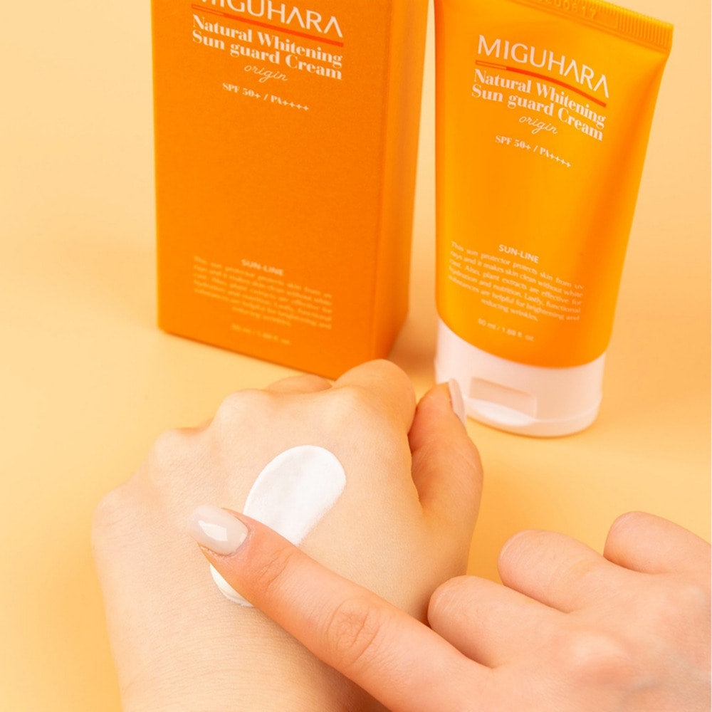 MIGUHARA Natural Whitening Sun Guard Cream Origin SPF50+/PA++++ 50ml