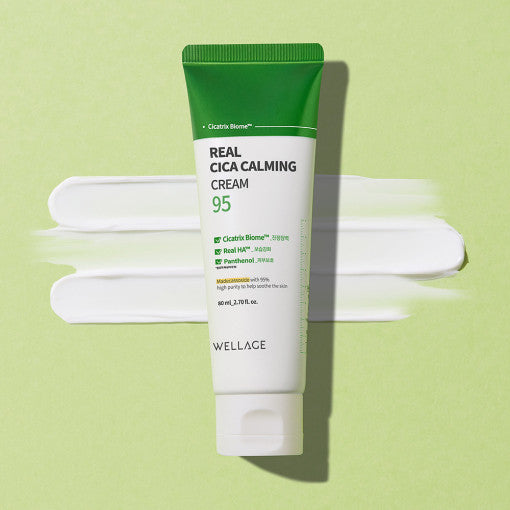 WELLAGE Real Cica Calming 95 Cream 80ml