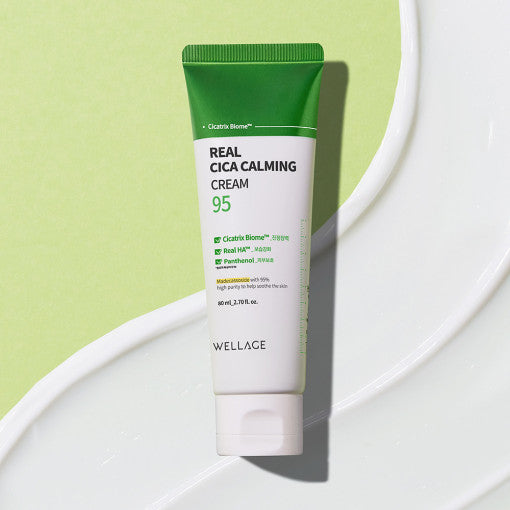 WELLAGE Real Cica Calming 95 Cream 80ml