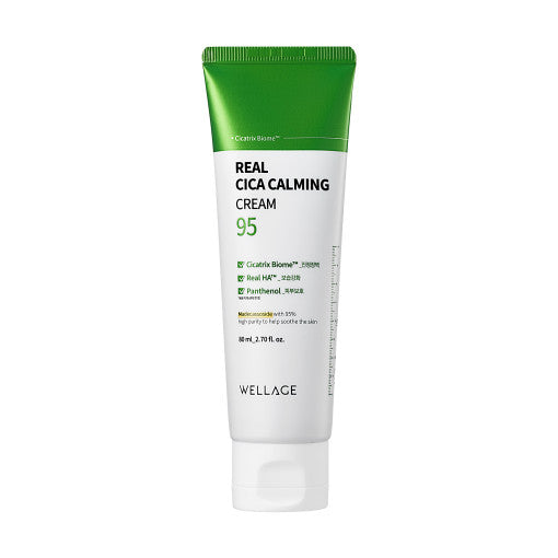 WELLAGE Real Cica Calming 95 Cream 80ml