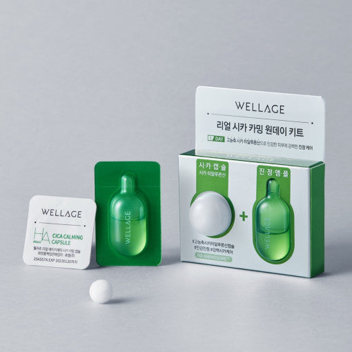 WELLAGE Real Cica Calming One Day Kit 1EA(15mg/1ml)