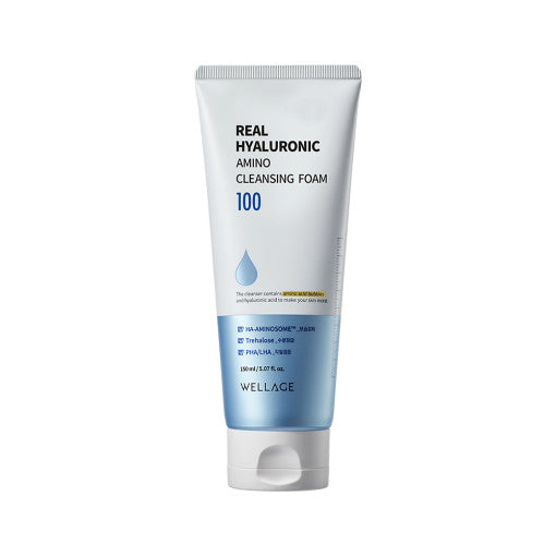 WELLAGE Real Hyaluronic Amino Cleansing Foam 150ml