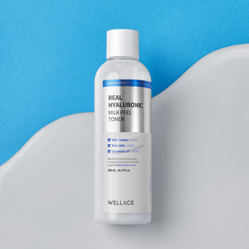 WELLAGE Real Hyaluronic Milk Peel Toner 300ml