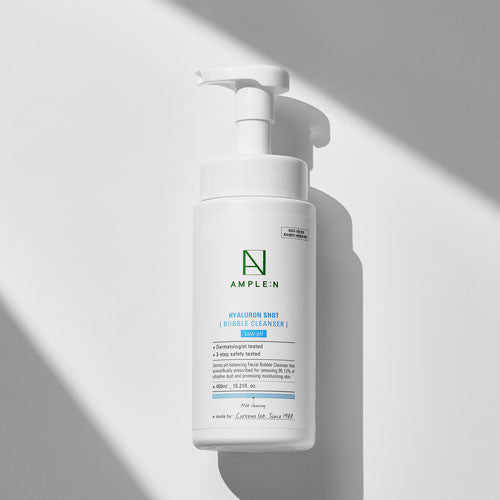 AMPLE:N Hyalruon Shot Bubble Cleanser 450ml