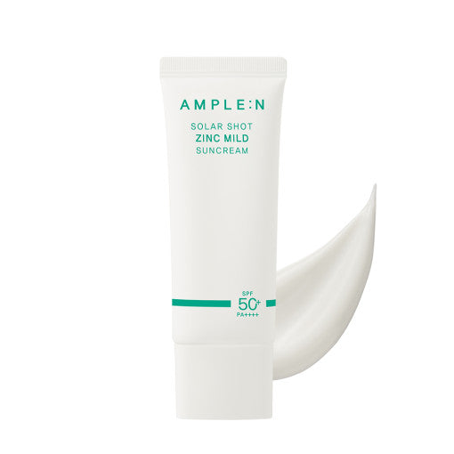 AMPLE:N Solar Shot Zinc Mild Suncream 40ml SPF 50+ PA++++