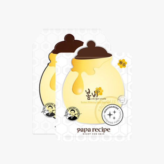 papa recipe Bombee Whitening Honey Mask Pack Set 25g x 10 pcs