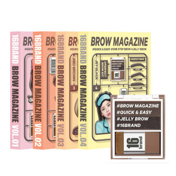 16BRAND 16 Brow Magazine Eyebrow (3colors)