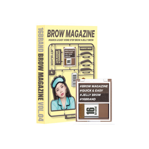 16BRAND 16 Brow Magazine Eyebrow (3colors)