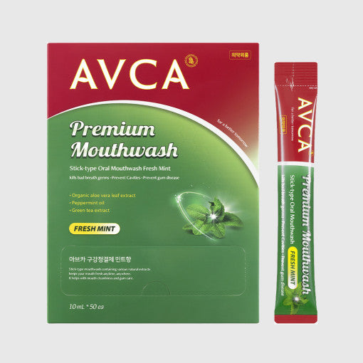 AVCA Stick-Type Oral Mouthwash Fresh Mint 10ml X 50ea