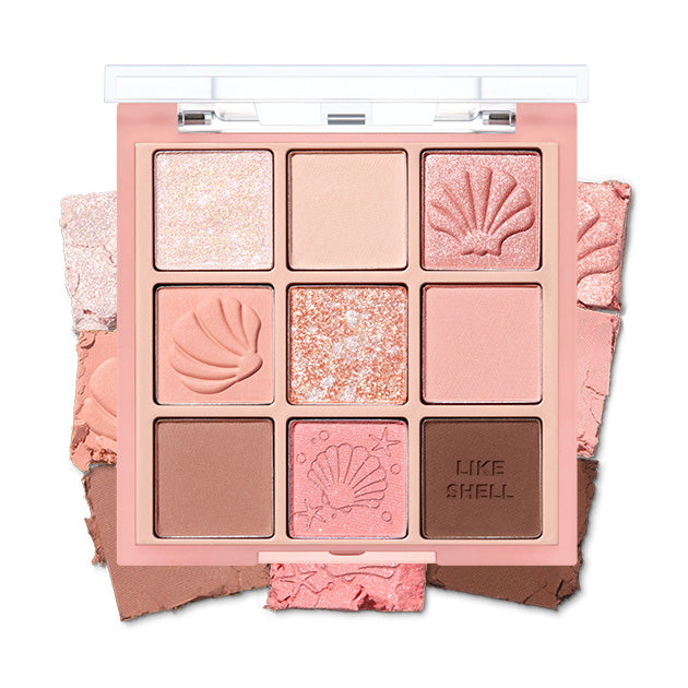 [HOLIKA HOLIKA] My Fave Mood Eye Palette 8g #SHELL ON THE BEACH