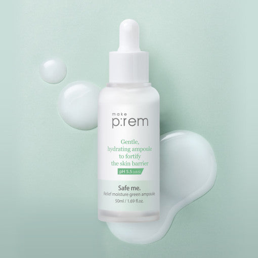 make p:rem Safe Me. Relief Moisture Green Ampoule 50ml