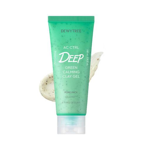 DEWYTREE AC Ctrl Deep Green Calming Clay Gel Pore Pack 100ml