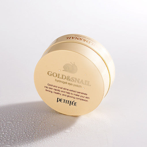 PETITFEE Gold Snail Hydrogel Eye Patch (1.4g X 60 Patches)