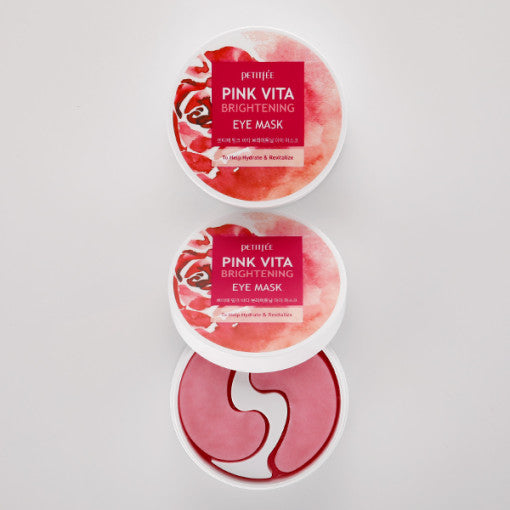 PETITFEE Pink Vita Brightening Eye Mask 70g (60 Patches)