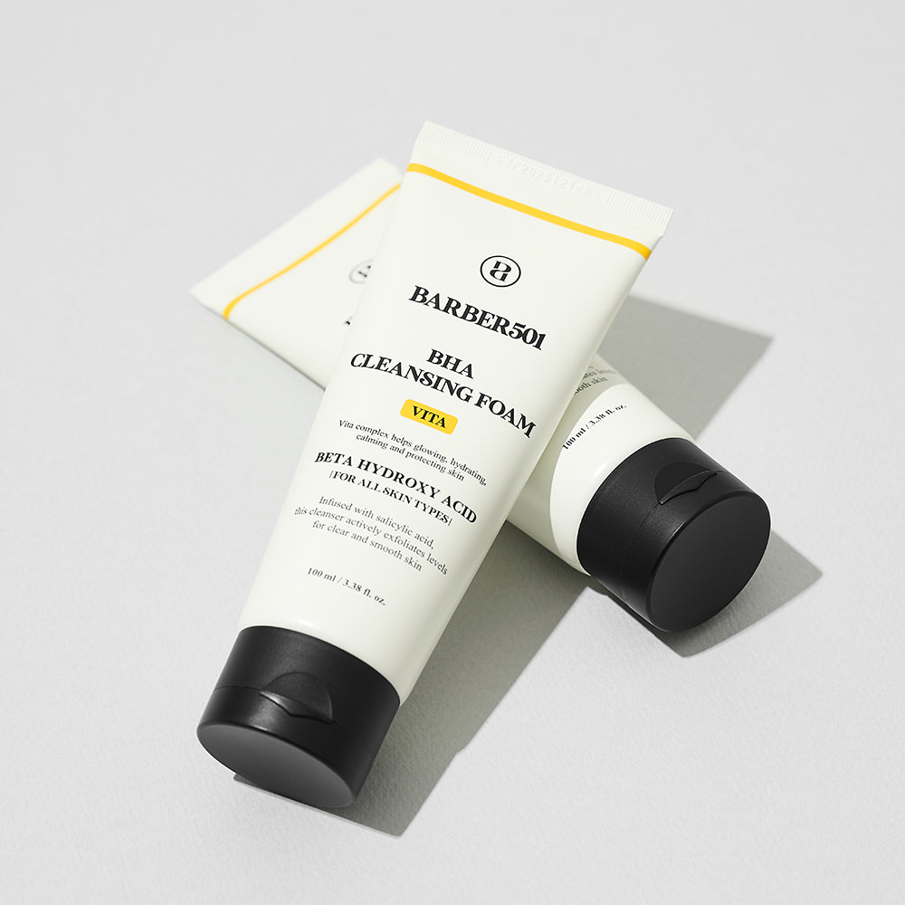 BARBER501 BHA 洁面泡沫 100ml #VITA