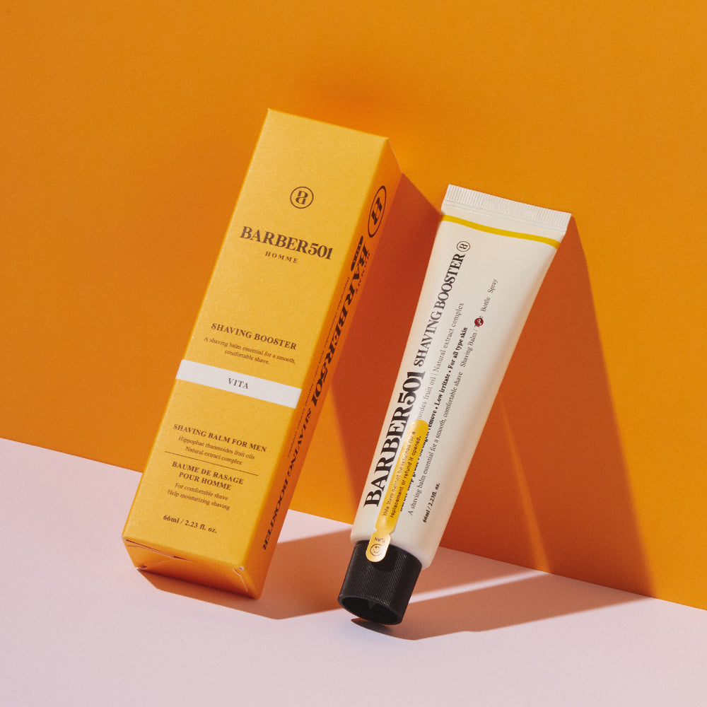 BARBER501 Shaving Booster Balm 66ml #Yellow(Vita)