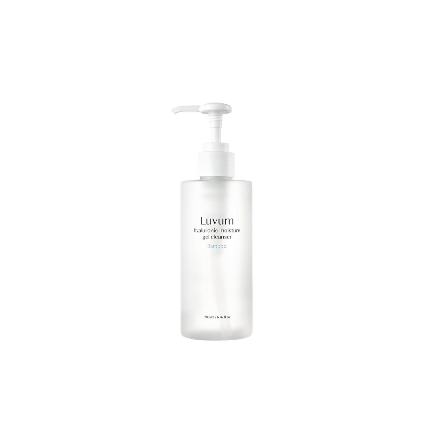 Luvum Bamboo Hyaluronic Moisture Gel Cleanser 200ml