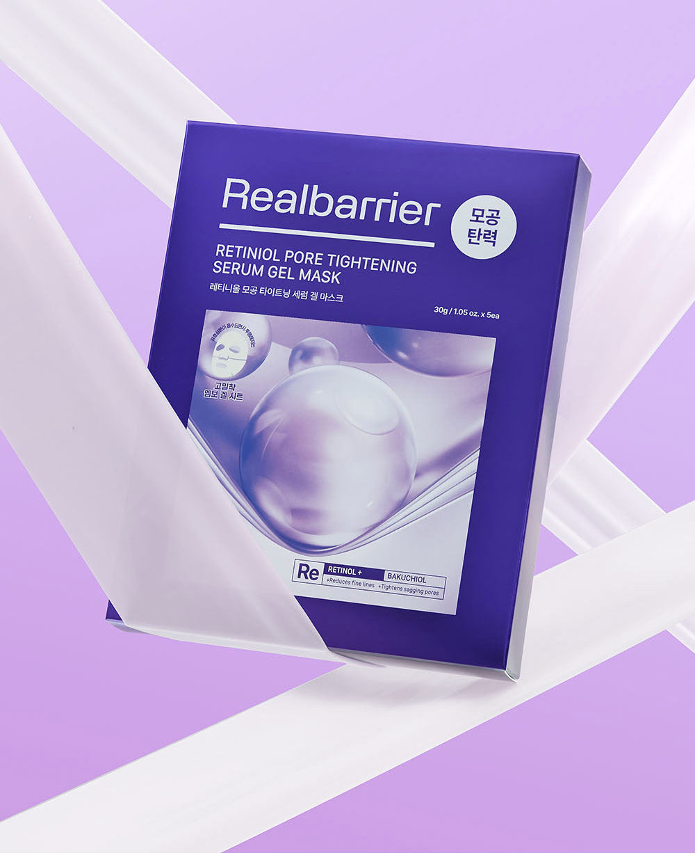 [Real Barrier] Retinol Pore Tightening Serum Gel Mask 30g*5ea